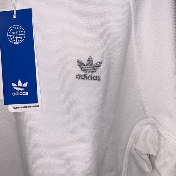 adidas Originals ADICOLOR CLASSICS HIGH SHINE CREW SWEATSHIRT - Picture 8 of 14